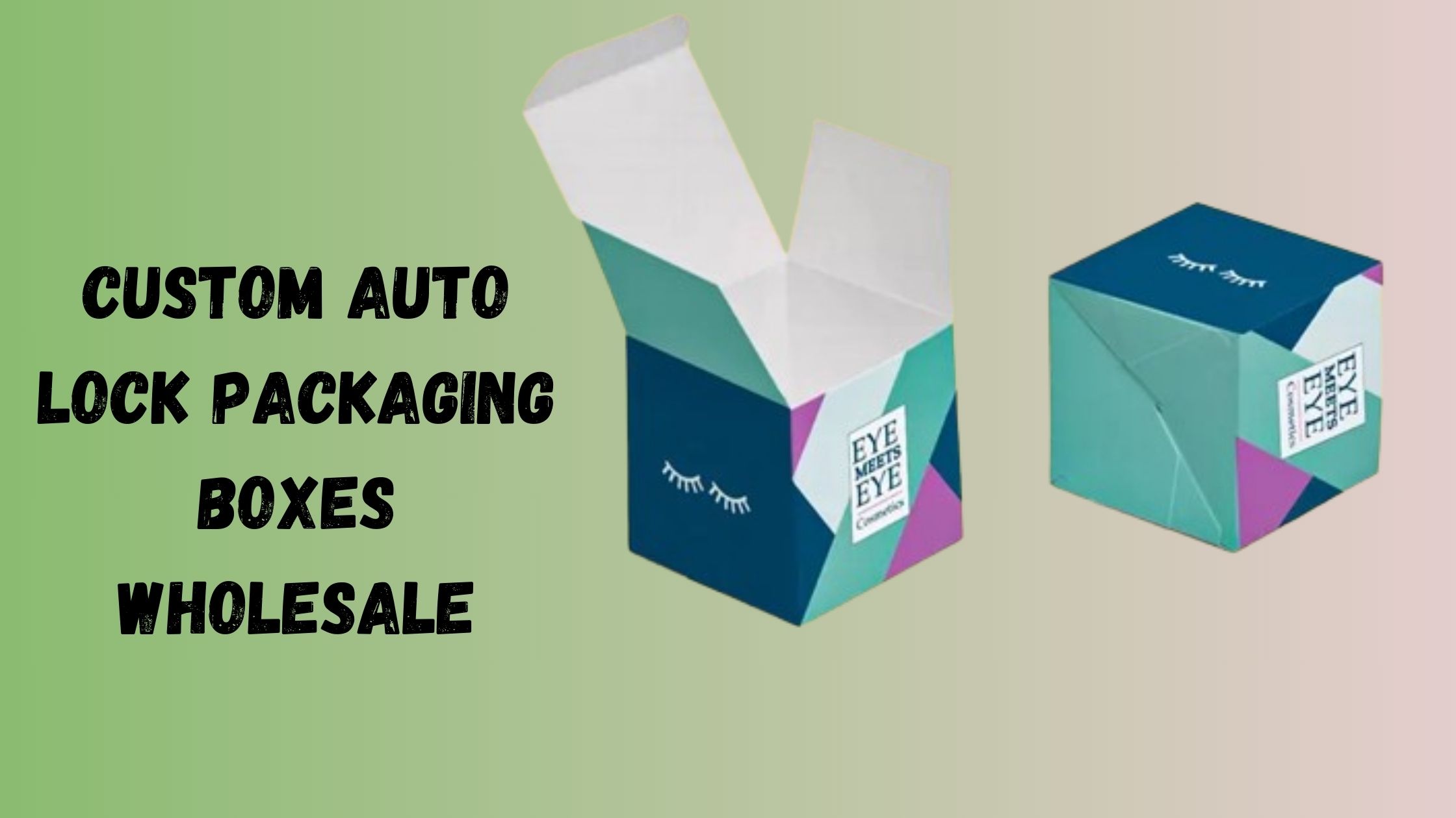 How to use Custom Auto lock Boxes wholesale